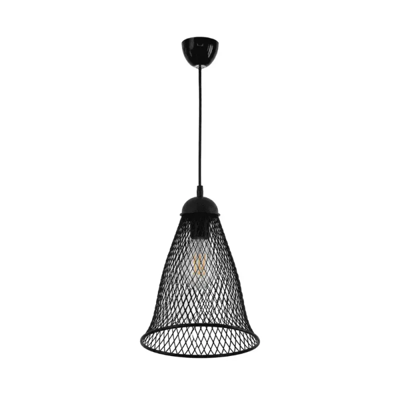 Bergusa visilica Elfida s jednim grlom E27 1x60w IP20 crna