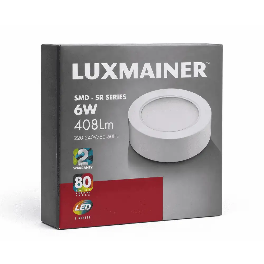 Luxmainer nadgradni led panel SMD-SR 6W 408 lm 3000 K - Slika 3