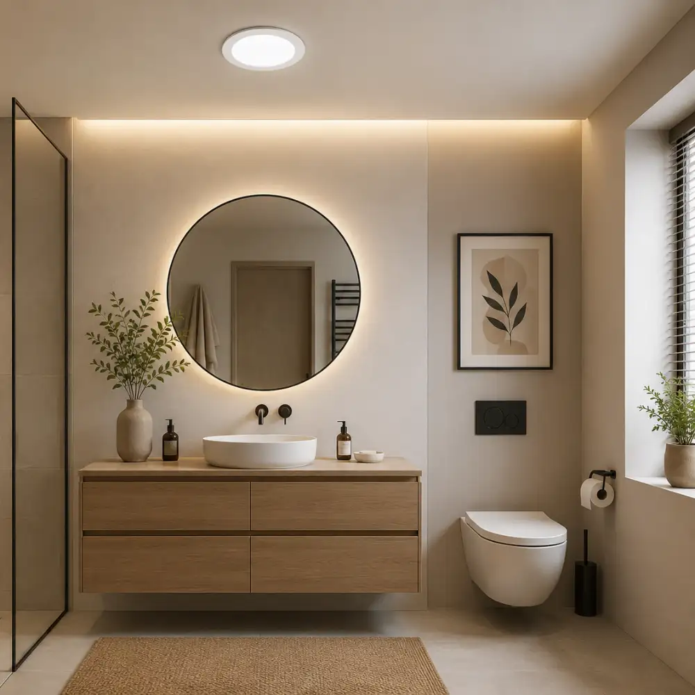 Kendal elektrik nadgradni led panel 6w 420 lm slim downlight okrugli - Slika 4